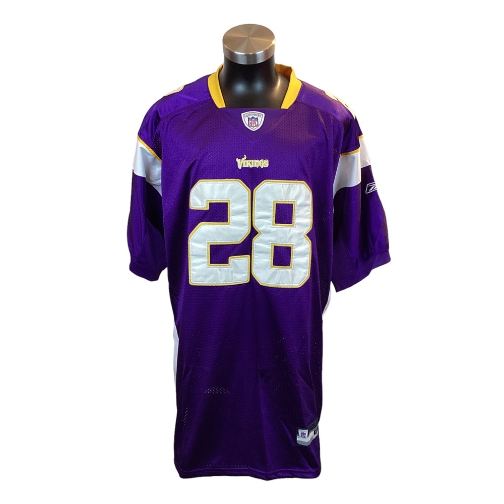 Authentic NFL Reebok Vikings A. Peterson #28 Jersey